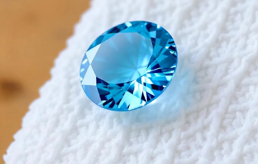 Blue Zircon 5.65 Ct (6.25 Ratti)